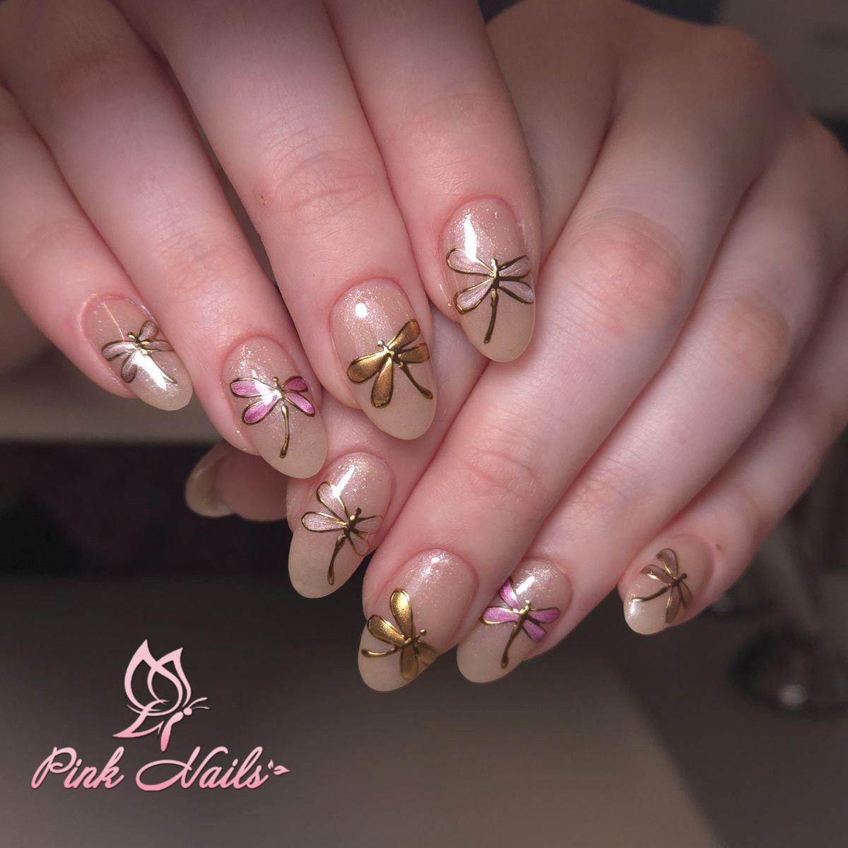 Pink Nails